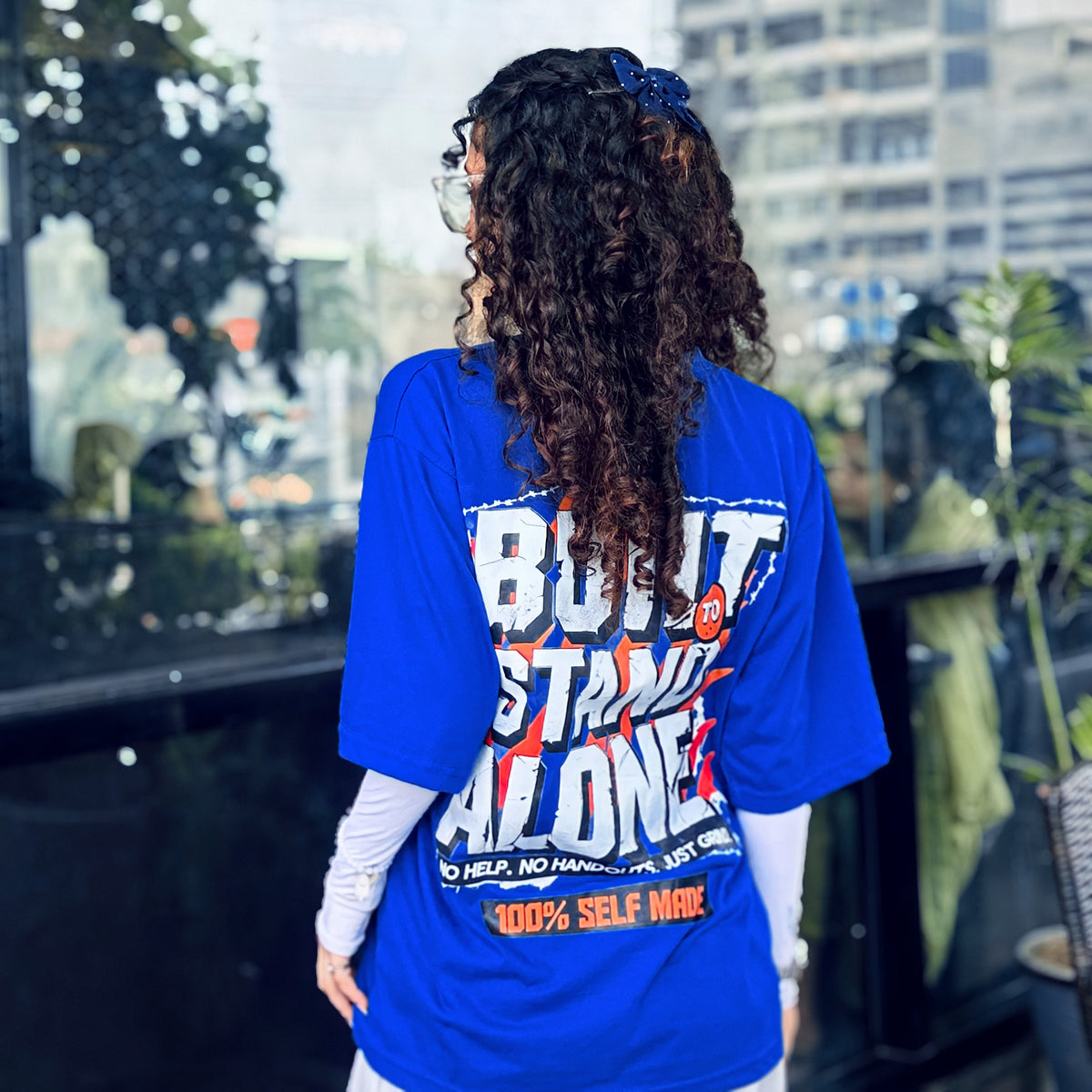 ALONE OVERSIZED TEE