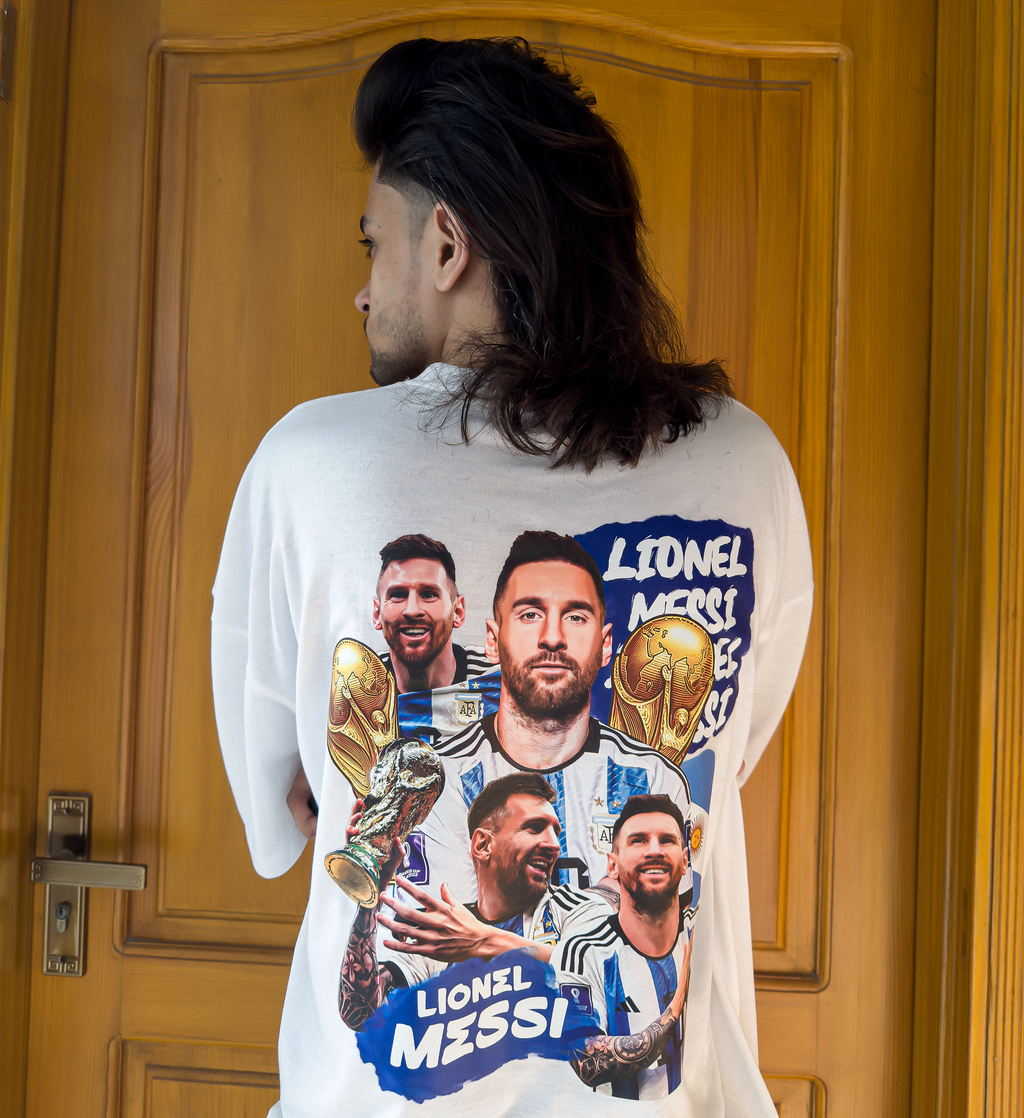 MESSI WORLD CUP OVERSIZED TEE