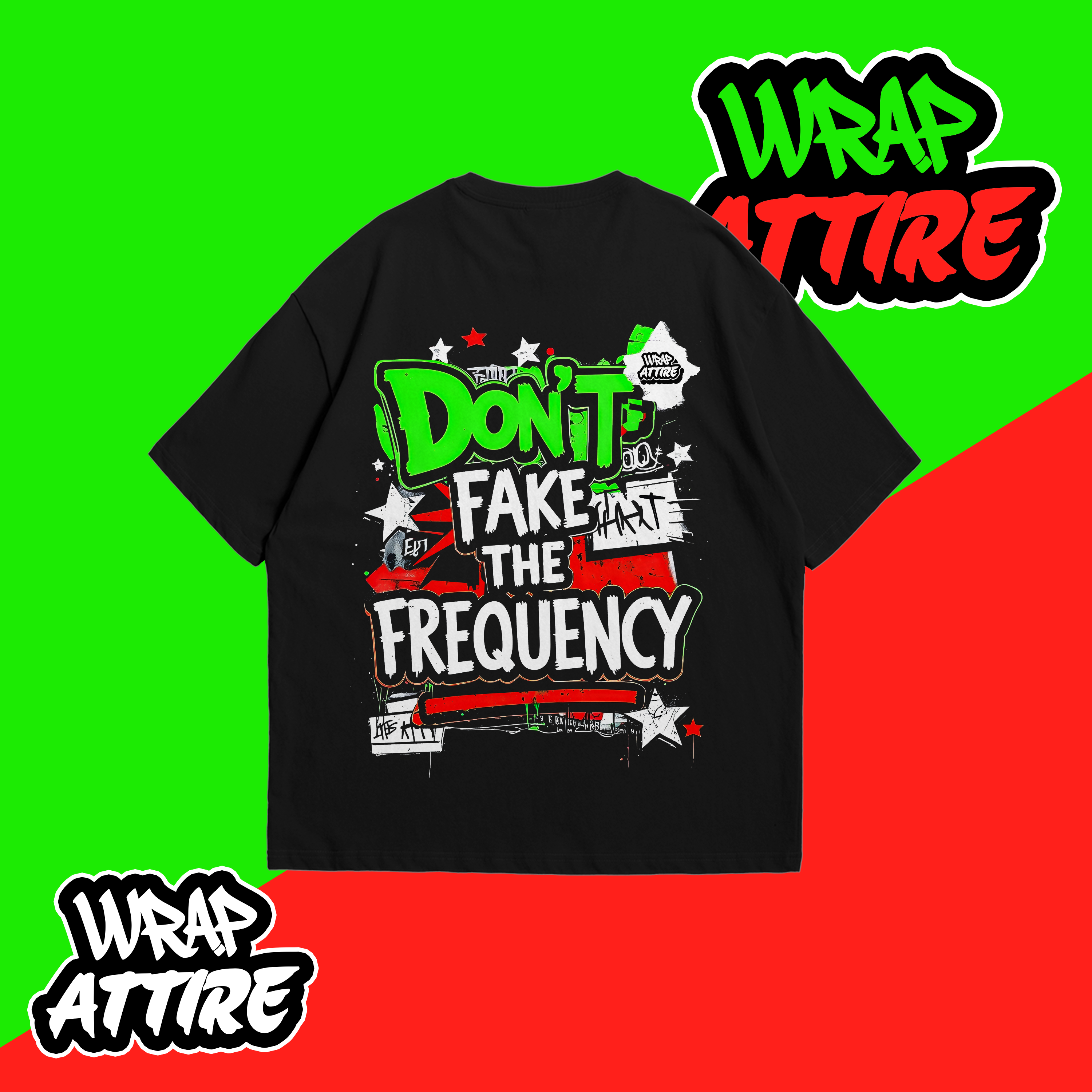 FREQUENCY OVERSIZED TEE