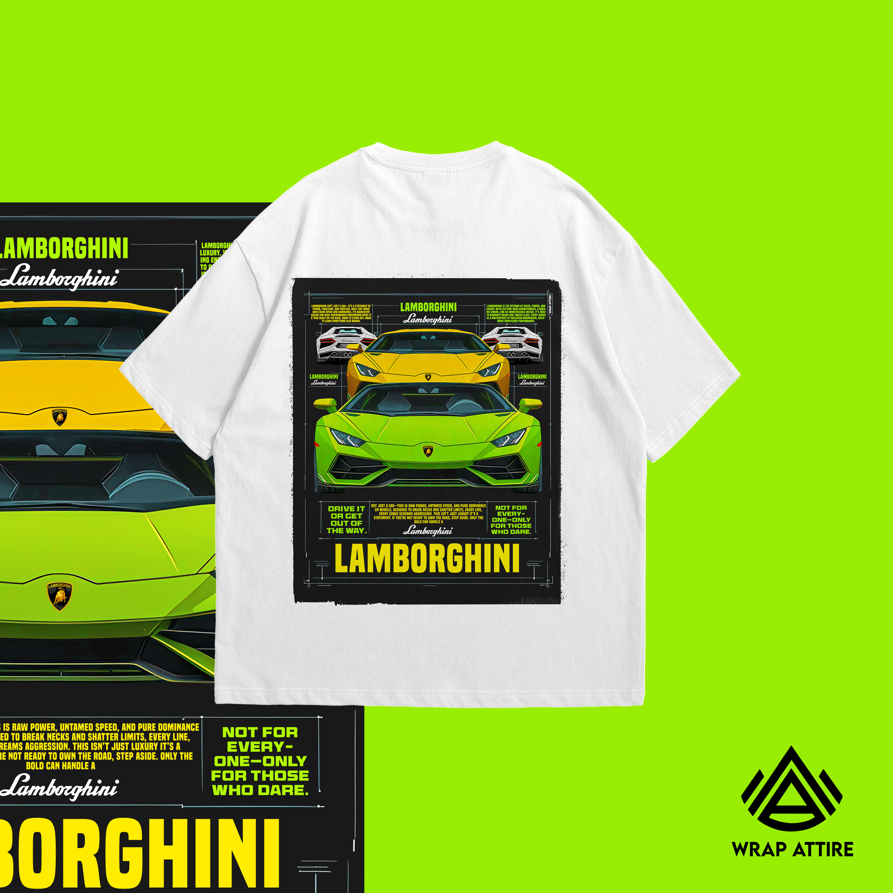 LAMBORGHINI OVERSIZED TEE