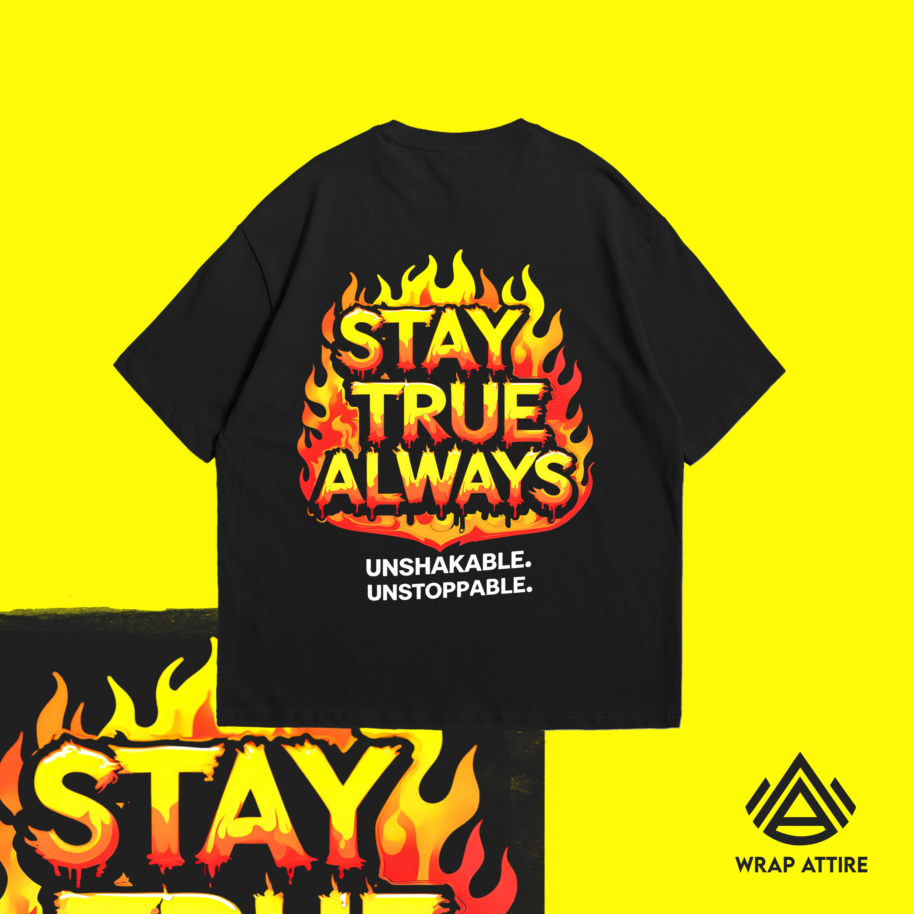 STAY TRUE OVERSIZED TEE