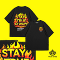 STAY TRUE OVERSIZED TEE