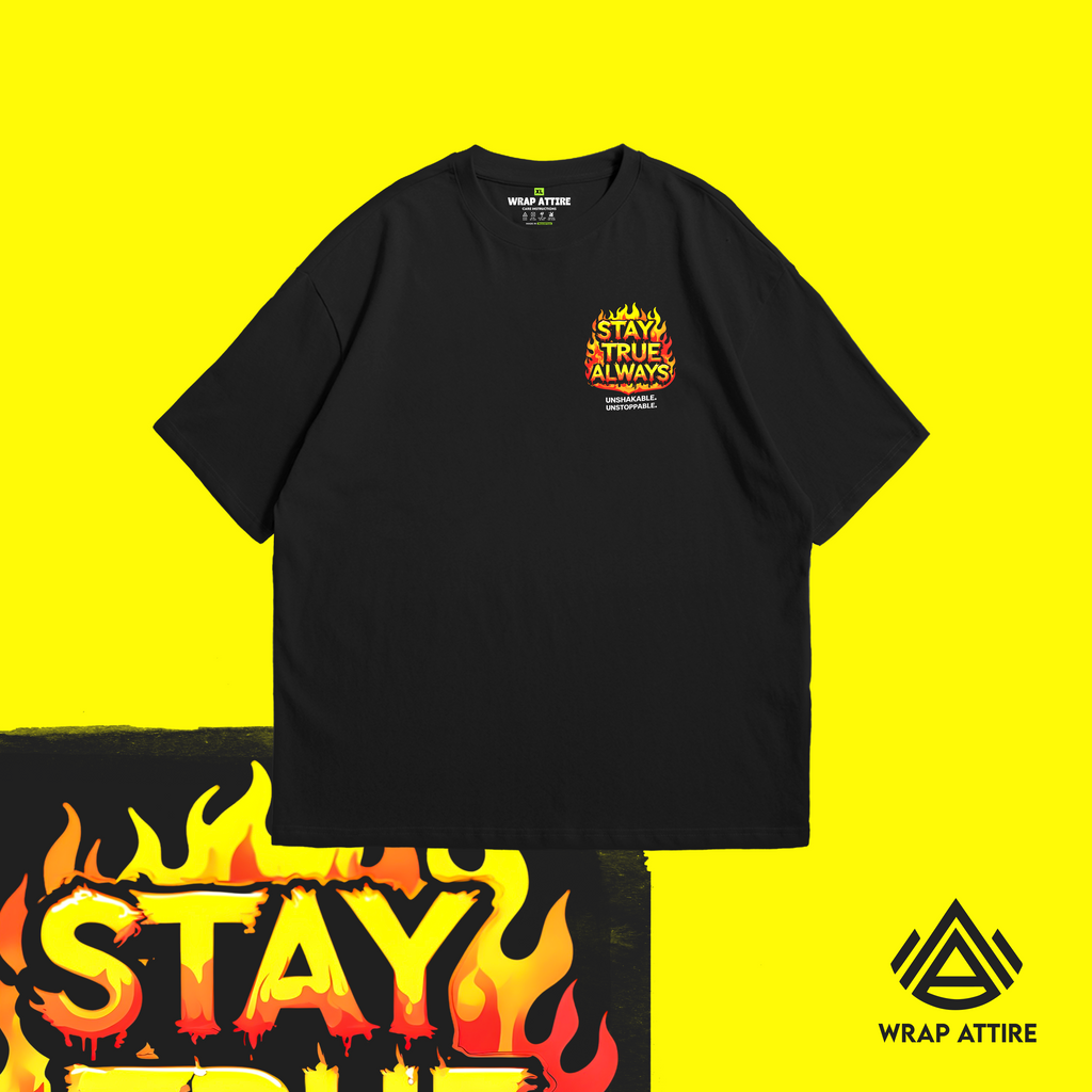 STAY TRUE OVERSIZED TEE