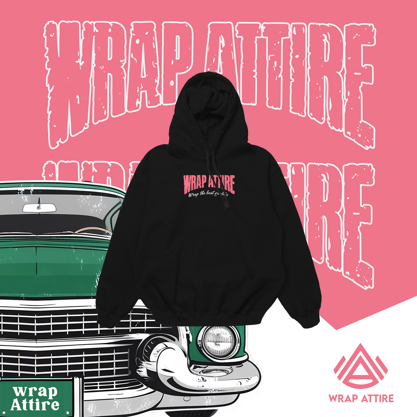 WRAP THE WHEELS HOODIE