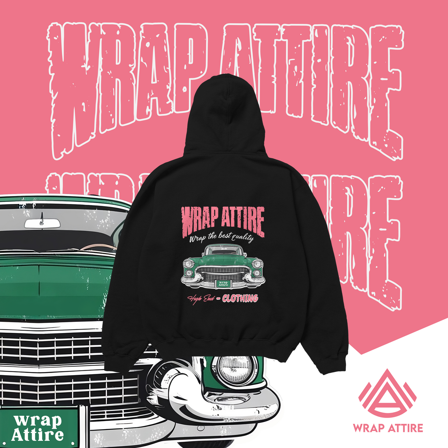 WRAP THE WHEELS HOODIE