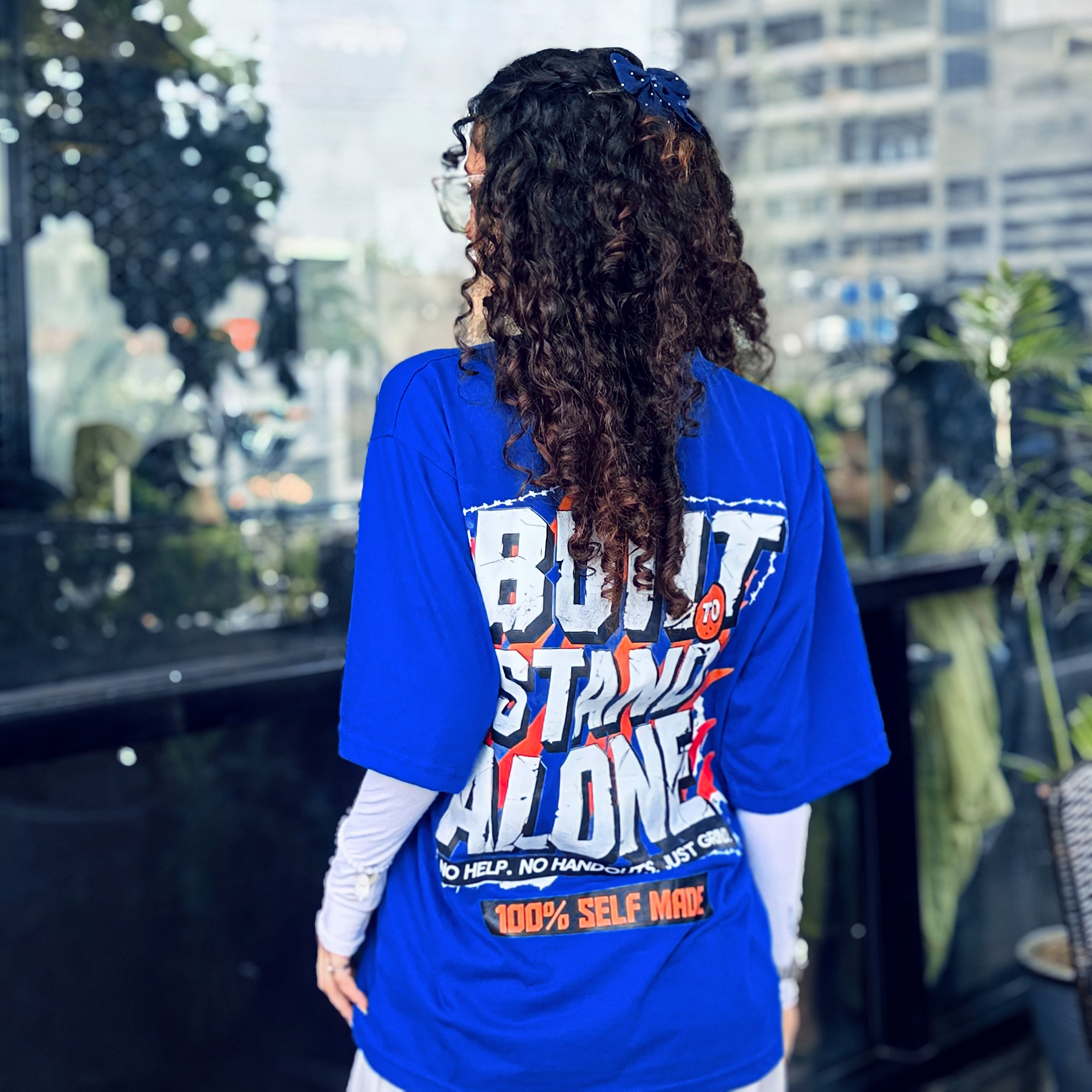 ALONE OVERSIZED TEE
